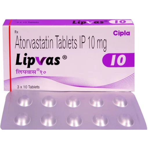 Lipvas 10 Mg