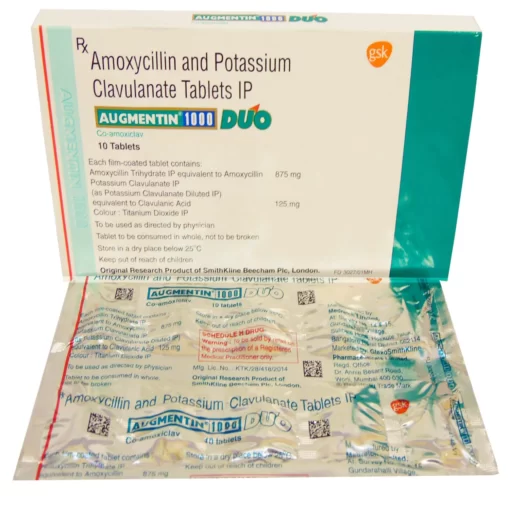 AUGMENTIN DUO 1000MG