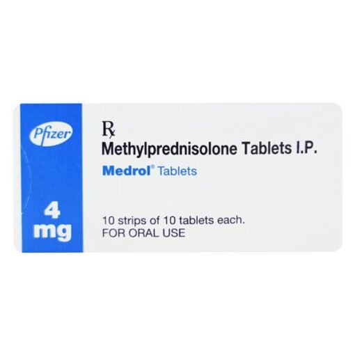 Buy Medrol 4 Mg