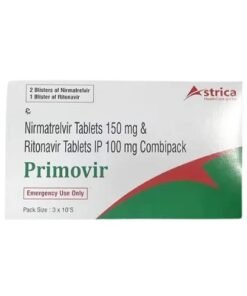 Primovir (Nirmatrelvir 150mg & Ritonavir 100mg) Combipack