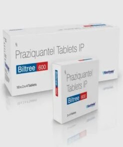 Praziquantel 600 mg (Biltree 600) Tablets