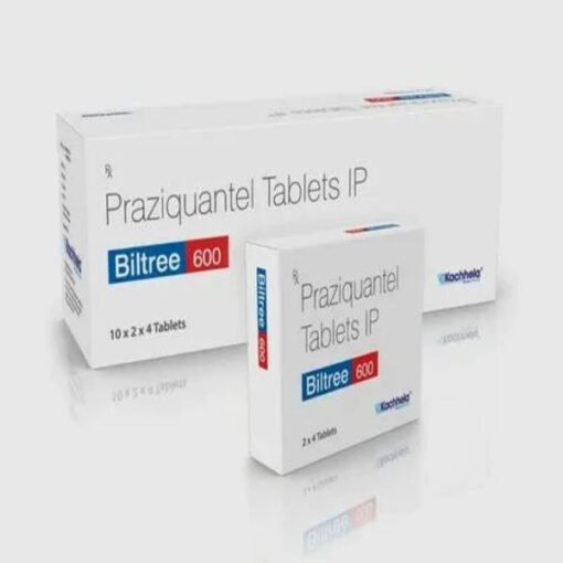 Praziquantel 600 mg (Biltree 600) Tablets