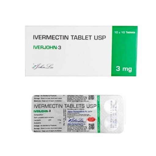 Iverjohn 3 mg (Ivermectin) Tablet