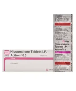 Acitrom 0.5 mg Tablets (Nicoumalone)