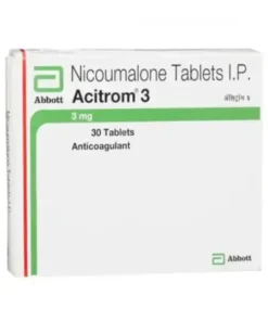 Acitrom 3 mg (Nicoumalone)