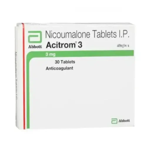 Acitrom 3 mg (Nicoumalone)