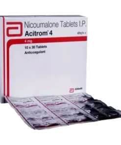 Acitrom 4 mg Tablets (Nicoumalone)