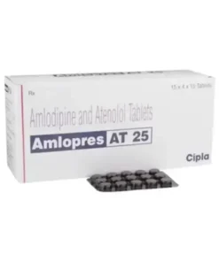 Amlopres AT 25 mg Tablet (Amlodipine / Atenolol)