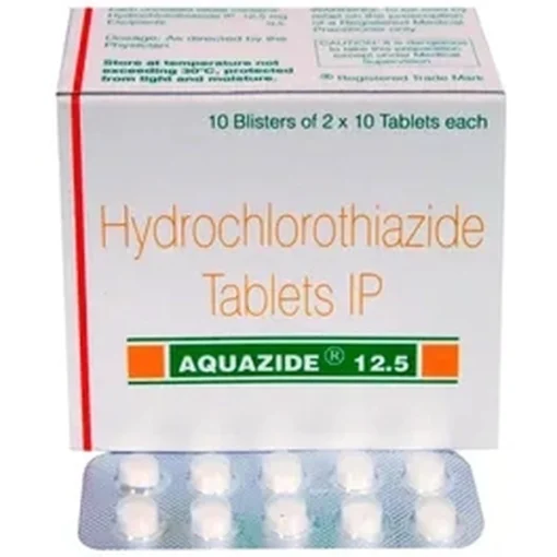 Aquazide 12.5 mg Tablet (Hydrochlorothiazide)
