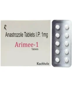 Arimee 1 mg Tablet (Anastrozole)