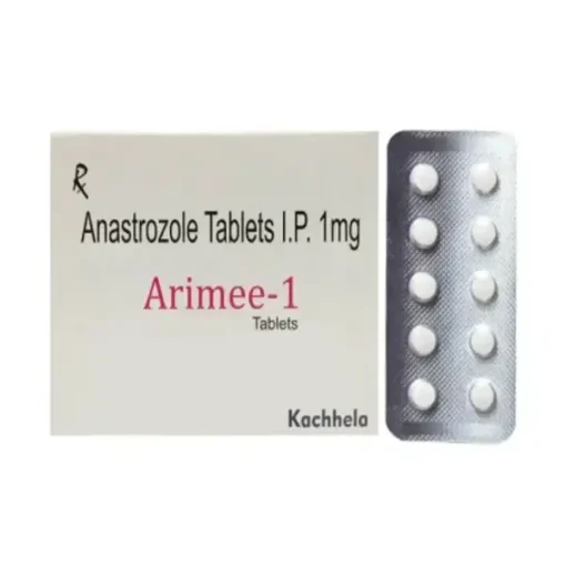 Arimee 1 mg Tablet (Anastrozole)