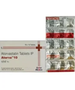 Atorva 10 mg Tablet (Atorvastatin)