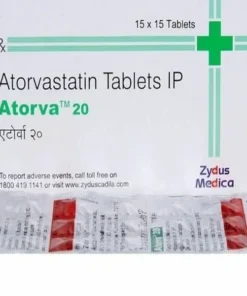 Atorva 20 mg Tablet (Atorvastatin)