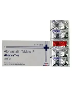 Atorva 40 mg Tablet (Atorvastatin)