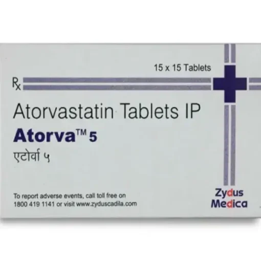 Atorva 5 mg Tablet (Atorvastatin)