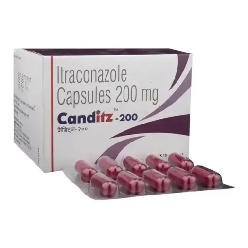 Canditz 200 mg Capsules (Itraconazole)