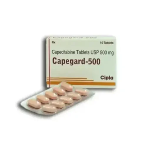 Capegard 500 mg Tablet (Capecitabine)