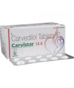 Carvistar 12.5 mg Tablets (Carvedilol)
