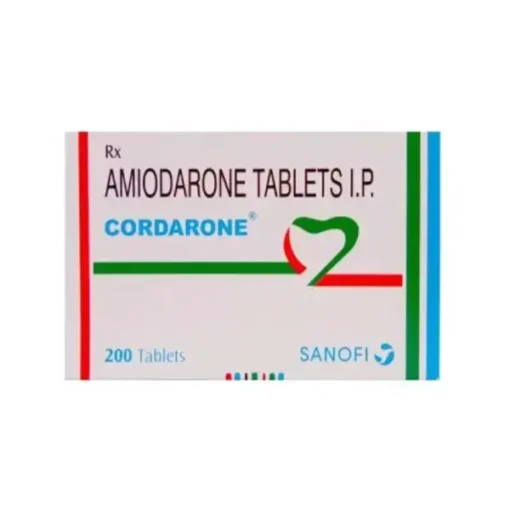 Cordarone 200 mg Tablet (Amiodarone)