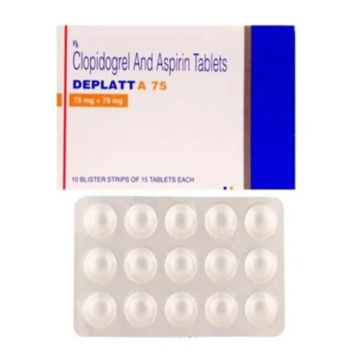 Deplatt A 75 mg Tablet (Aspirin / Clopidogrel)
