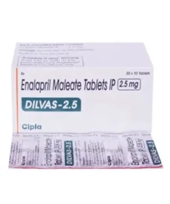 Dilvas 2.5 mg Tablet (Enalapril)