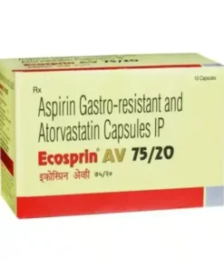 Ecosprin AV 75 mg Capsule (Atorvastatin / Aspirin)