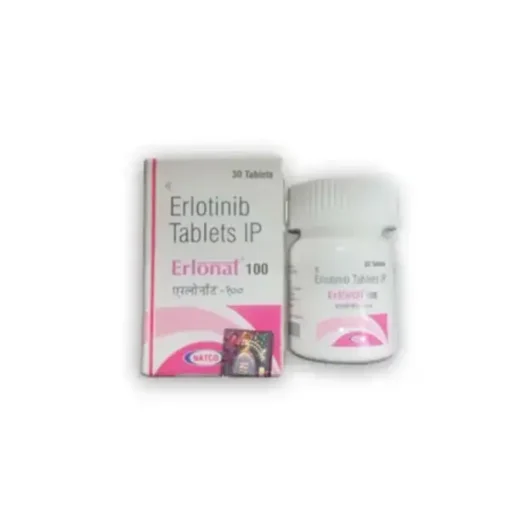 Erlonat 100 mg Tablet (Erlotinib)