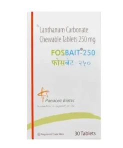 Fosbait 500 mg Tablets (Lanthanum Carbonate)