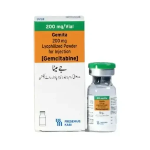 Gemita 200 mg Injection (Gemcitabine)