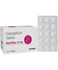 Glycidap 10 mg Tablets (Dapagliflozin)
