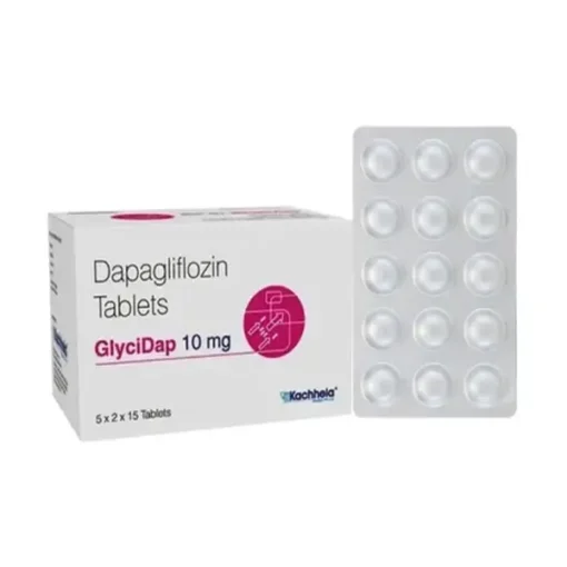 Glycidap 10 mg Tablets (Dapagliflozin)