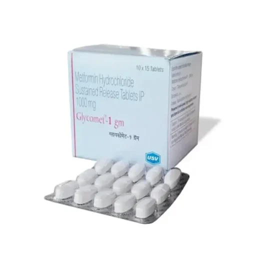 Glycomet 1000 mg Tablet (Metformin)