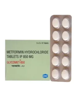 Glycomet 850 mg Tablet (Metformin)