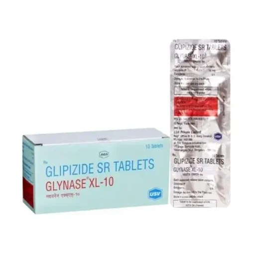 Glynase XL 10 mg Tablet (Glipizide)