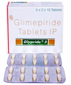 Glypride 2 mg Tablet (Glimepiride)