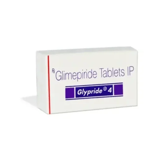Glypride 4 mg Tablet (Glimepiride)