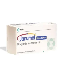 Janumet 50/1000 mg Tablet (Sitagliptin / Metformin)