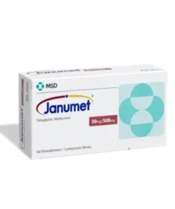 Janumet 50/500 mg Tablet (Sitagliptin / Metformin)