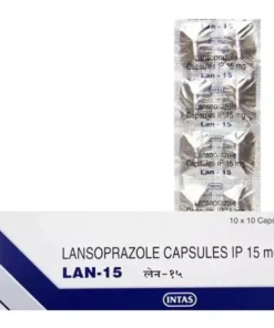 Lan 15 mg Capsule (Lansoprazole)