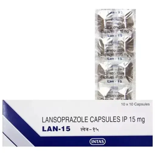 Lan 15 mg Capsule (Lansoprazole)