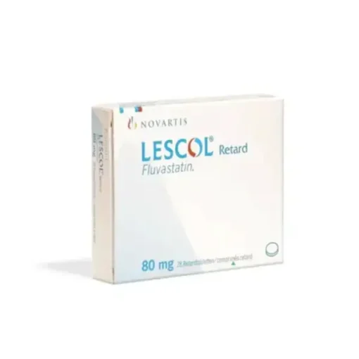 Lescol XL 80 mg Tablet (Fluvastatin)