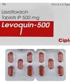 Levoquin 500 mg (Levofloxacin)