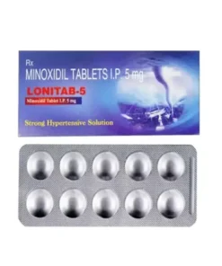 Lonitab 5 mg Tablet (Minoxidil)