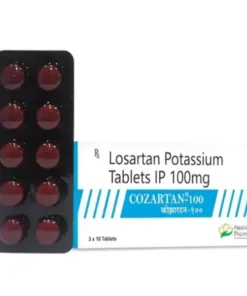 Losartan 100 mg Tablet (Cozartan)
