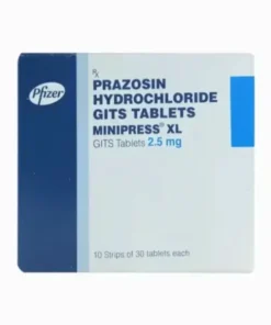 Minipress XL 2.5 mg Tablet (Prazosin)