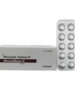 Minoxiboon 5 mg Tablet ( Minoxidil )