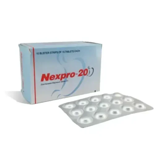 Nexpro 20 mg Tablet (Esomeprazole)