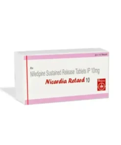 Nicardia Retard 10 mg Tablet (Nifedipine)