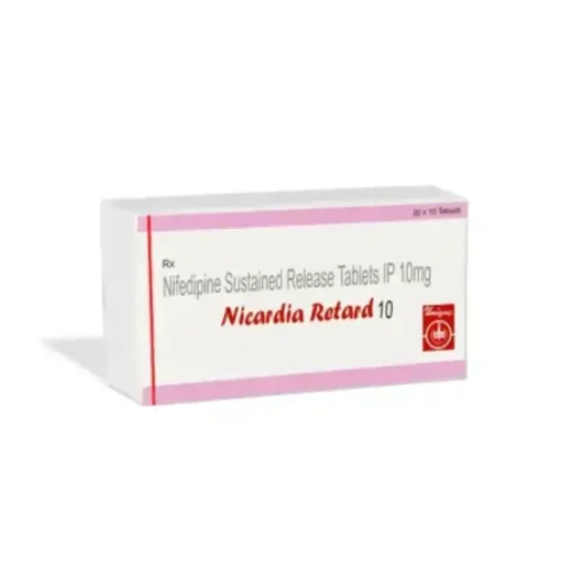 Nicardia Retard 10 mg Tablet (Nifedipine)