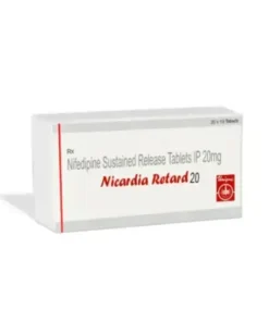 Nicardia Retard 20 mg Tablet (Nifedipine)